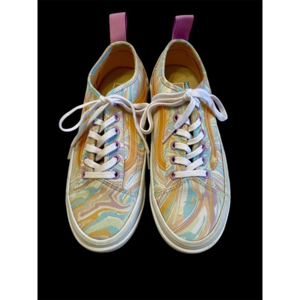 VANS ULTRA CUSH RAINBOW SHERBERT SWIRL 70"s RETRO‎ WOMENS 6.5
